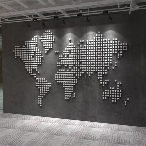 3D World Wall Map of the World Map Elevated Office Decor - Etsy | Decorações de mapas, Arte de ...