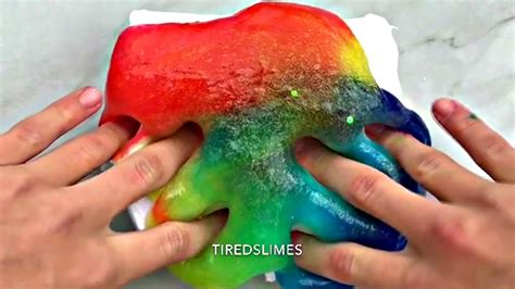 Clay Slime Mixing - Satisfying Slime ASMR #18 - YouTube