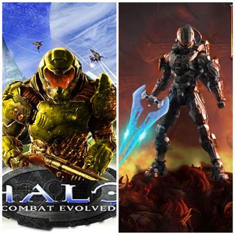 What if Master Chief and Doomslayer switched games by zeldarocks88 on ...