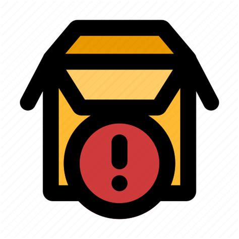 Alert, sign, shopping, box icon - Download on Iconfinder