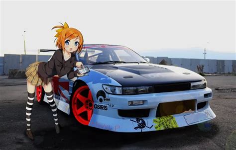 Wallpaper car, machine, girl, anime, jdm, anime, madskillz images for ...