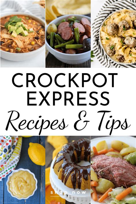 Crockpot Express Recipes | Easy Recipes Written for the CPE