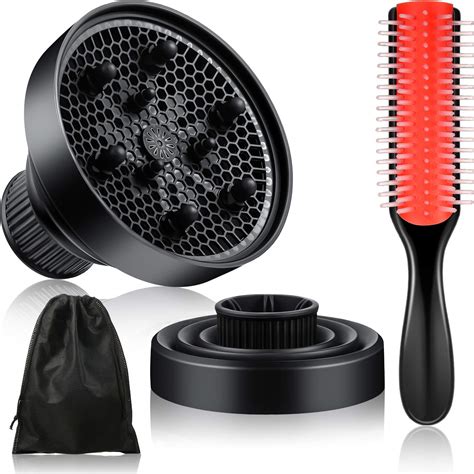 Amazon.com: Universal Collapsible Hair Dryer Diffuser Attachment Silicone Hair Diffuser Fit 1.37 ...