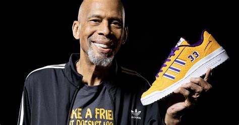 $1,000 Sneaker Made With Kareem Abdul-Jabbar's Lakers Jersey Will Benefit His Skyhook Foundation ...