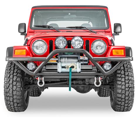 Quadratec QRC Front Bumper for 87-06 Jeep Wrangler YJ, TJ & Unlimited | Quadratec