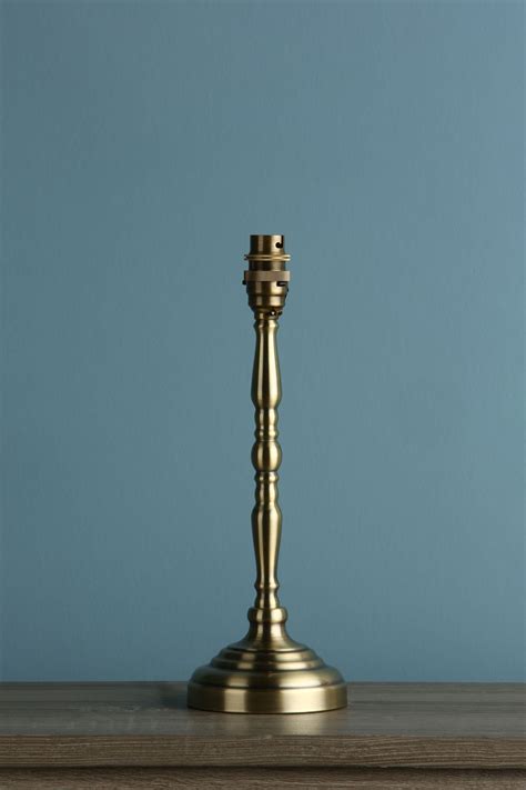 Buy Laura Ashley Corey Antique Brass Candlestick Table Lamp Base from the Next UK online shop