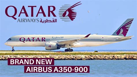 QATAR AIRWAYS BRAND NEW AIRBUS A350-900 (ECONOMY) | Doha - Nice - YouTube