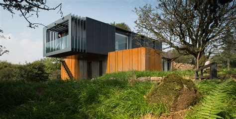 Grand Design shipping container house in County Derry