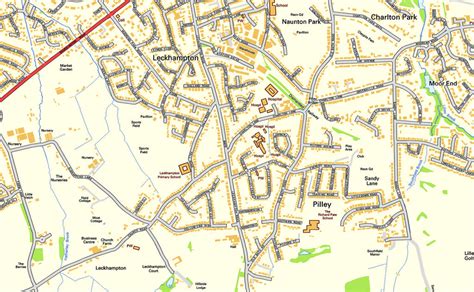 Cheltenham Street Map | I Love Maps