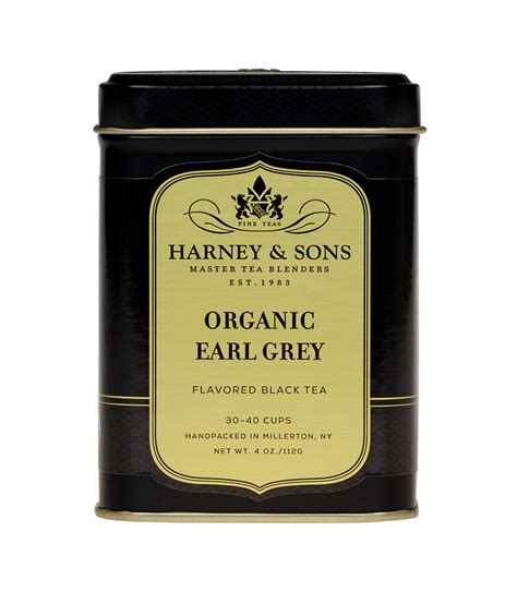 Organic Earl Grey Black Tea - Harney & Sons Fine Teas