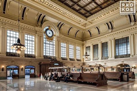 Hoboken Terminal Interior I - Framed Photograph by Andrew Prokos | Train station architecture ...