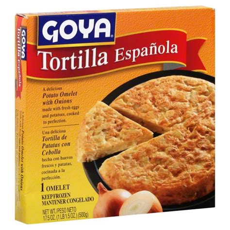 Goya Tortilla Espanola Potato with Onions Omelet - Shop Entrees & sides at H-E-B