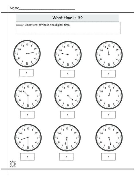 clock worksheets telling time valid worksheet half past blank for to ...