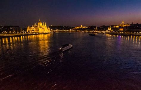 Night View of the Danube, Budapest, Hungary - Travel Past 50