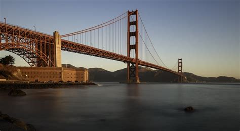 Lighted Golden Gate Bridge · Free Stock Photo