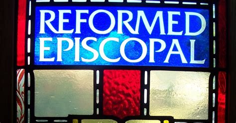 Mark Bleakley Stained Glass: The Shield of the Reformed Episcopal Church