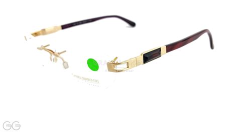 Swarovski glasses gold plated model with etui S149 Color 6053 ...