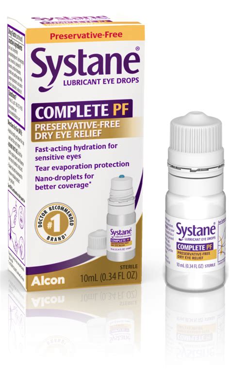 SYSTANE® COMPLETE PF Eye Drops | Alcon Professional