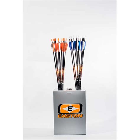 Easton XX75 JAZZ Aluminum Arrows with Fletchings|Halls Arrow