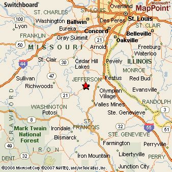 Where is De Soto, Missouri? see area map & more