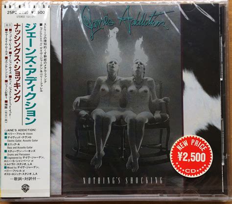 Jane's Addiction – Nothing's Shocking (1988, CD) - Discogs