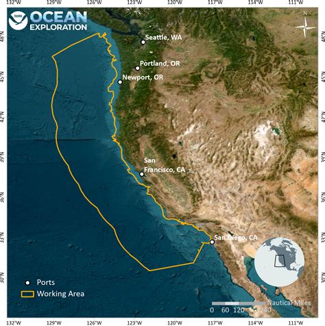 NOAA Ocean Exploration 2023 U.S. West Coast Expeditions Overview ...