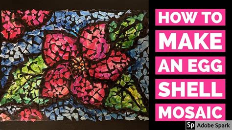 How To Make An Eggshell Mosaic Painting in 2020 | Eggshell mosaic ...