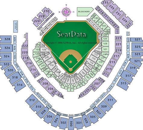 Padres Seating Chart