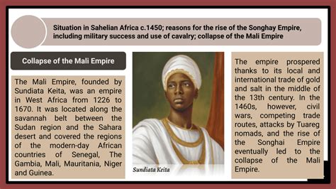 The Songhay Empire c.1450–1591 | A-Level History Resources