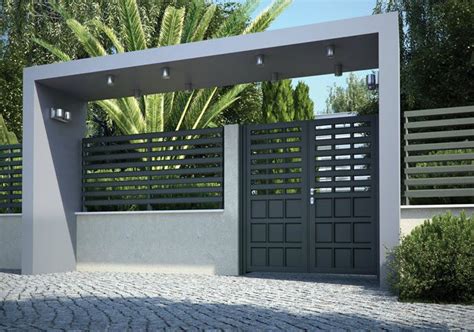 Modern | Entrance gates design, House gate design, House main gates design