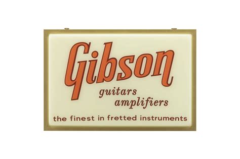 Gibson Vintage Lighted Sign - Guitars & Amps | Long & McQuade