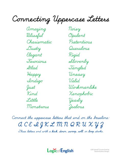 does uppercase connect with lowercase cursive - Google Search | Cursive letters, Uppercase ...