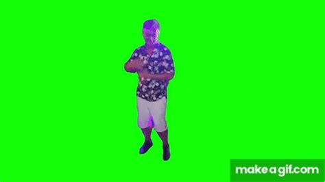 Green Screen My Dawg Dance Meme | Dancing Man Meme on Make a GIF
