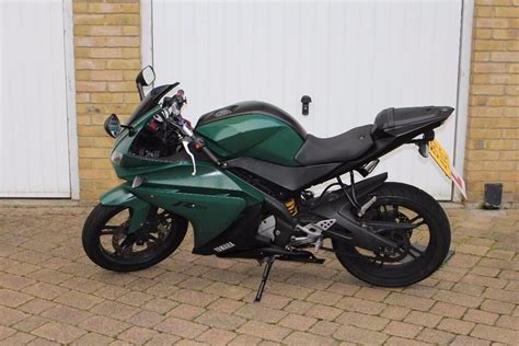 Yamaha R125-Custom British Racing Green-All paperwork and registration ...