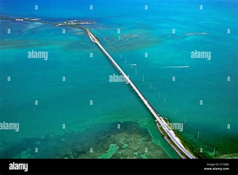 Luftaufnahme des Overseas Highway US 1, Florida Keys, USA Stockfotografie - Alamy