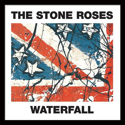 The Stone Roses 'Waterfall' Album Cover Framed Wall art | Stone roses waterfall, Stone roses ...