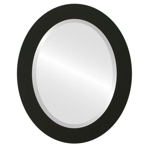 Black Oval Mirrors from $111| Soho Matte Black| Free Shipping