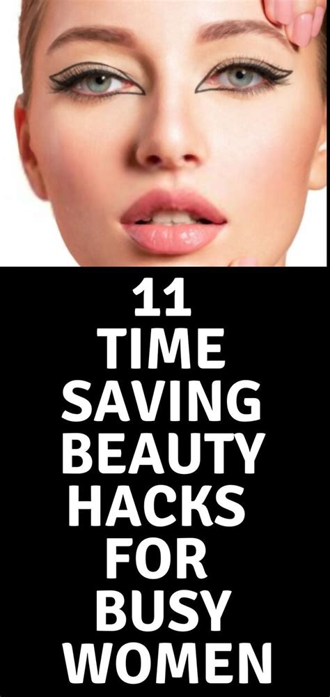 11 TIME SAVING BEAUTY HACKS FOR BUSY WOMEN | Beauty tips for women ...