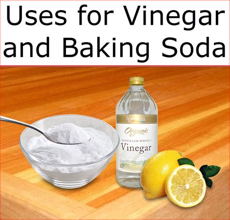 Uses for Vinegar and Baking Soda | Baking Soda Uses and DIY Home Remedies.