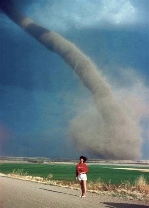 Nebraska tornado, 1989. This is the image that got me interested in tornado. It was also the ...