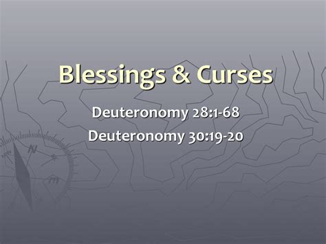 Deuteronomy 28:1-68 Deuteronomy 30: ppt download