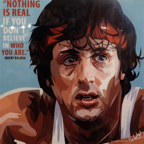 Rocky Balboa Pop Art Poster, Sylvester Stallone - Infamous Inspiration