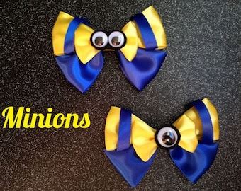 Minion Hair Bow - Etsy