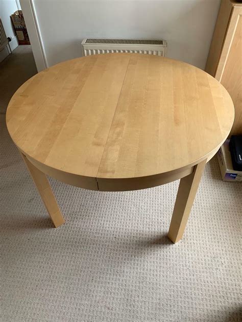 Ikea Bjursta round kitchen table | in Leith, Edinburgh | Gumtree