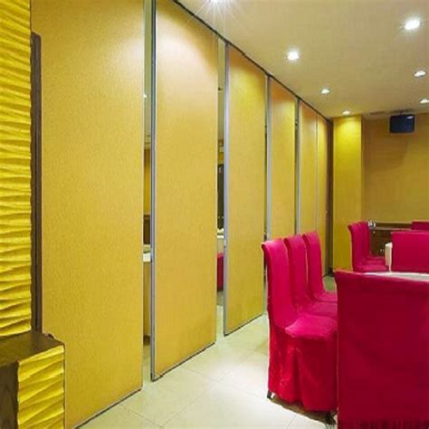 Movable Sliding Folding Room Dividers for Banquet Hall / Sound Proof ...