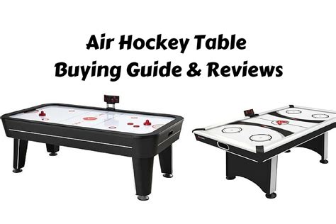 Top Best Air Hockey Table 2021 - Buying Guide & Reviews