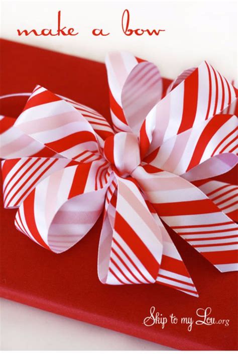 50 Creative DIY Bows To Make For Christmas Packages