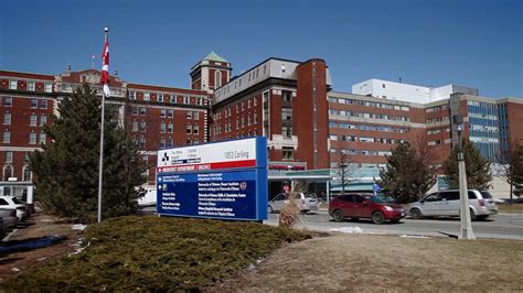 The Emergency Department entrance at the Civic Campus of The Ottawa ...