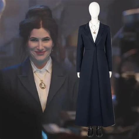 Agatha Harkness Cosplay Costume Agatha All Along 2024 Kathryn Hahn Halloween Outfits Takerlama