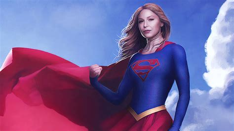 Supergirl Flying Art Wallpaper,HD Superheroes Wallpapers,4k Wallpapers,Images,Backgrounds,Photos ...